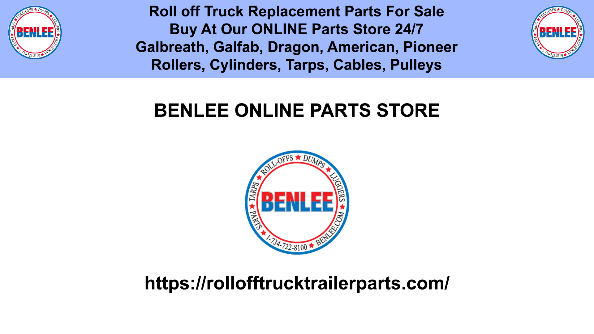 BENLEE Parts Store