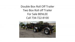 Roll-off semi trailer for sale