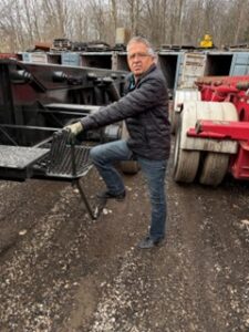 BENLEE two box roll off trailer that is easy to use