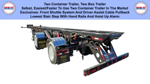 BENLEE Two Container Trailer